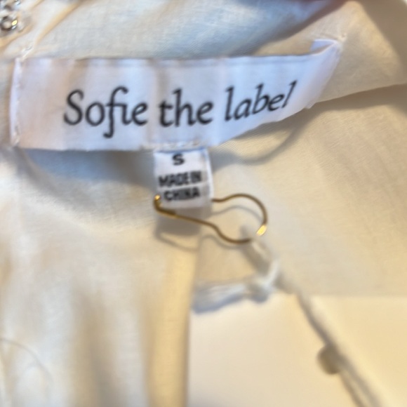🤍🤍🌸- Beautiful Sofia the Label White Dress with bows - NWT - Picture 8 of 11